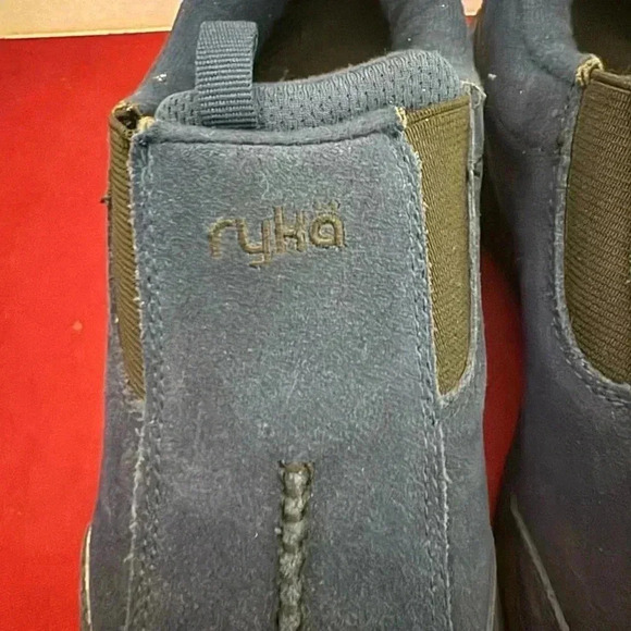 RYKA Roamer II Blue Suede Slip on Shoes Size 8 - Picture 2 of 7